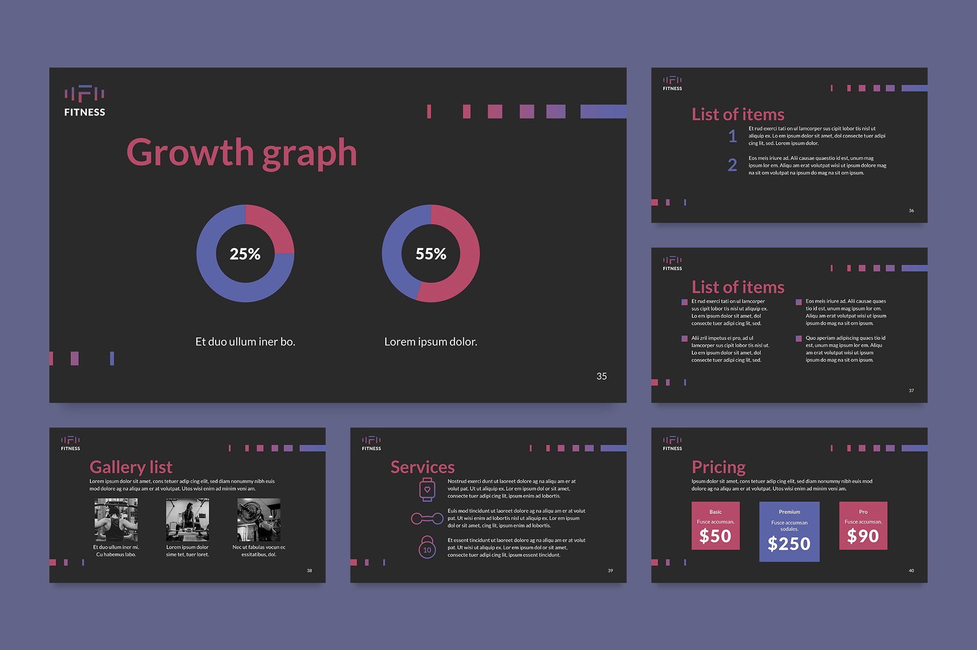 Two colored infographic for your presentation.