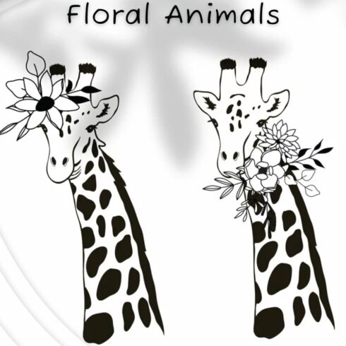 Floral Animals, Flower Animals SVG Bundle | Master Bundles
