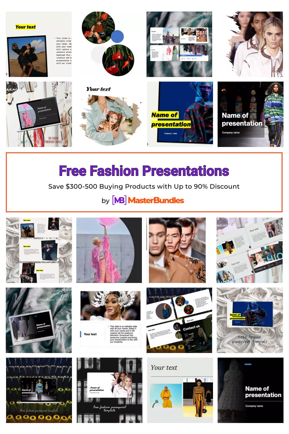 free fashion presentations pinterest image.
