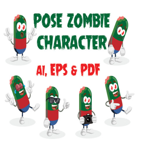 Pose Zombie Character cover image.