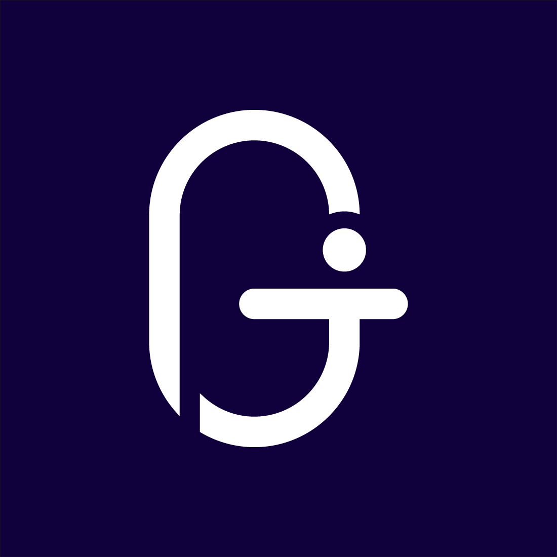 Logo GJ Template previews.