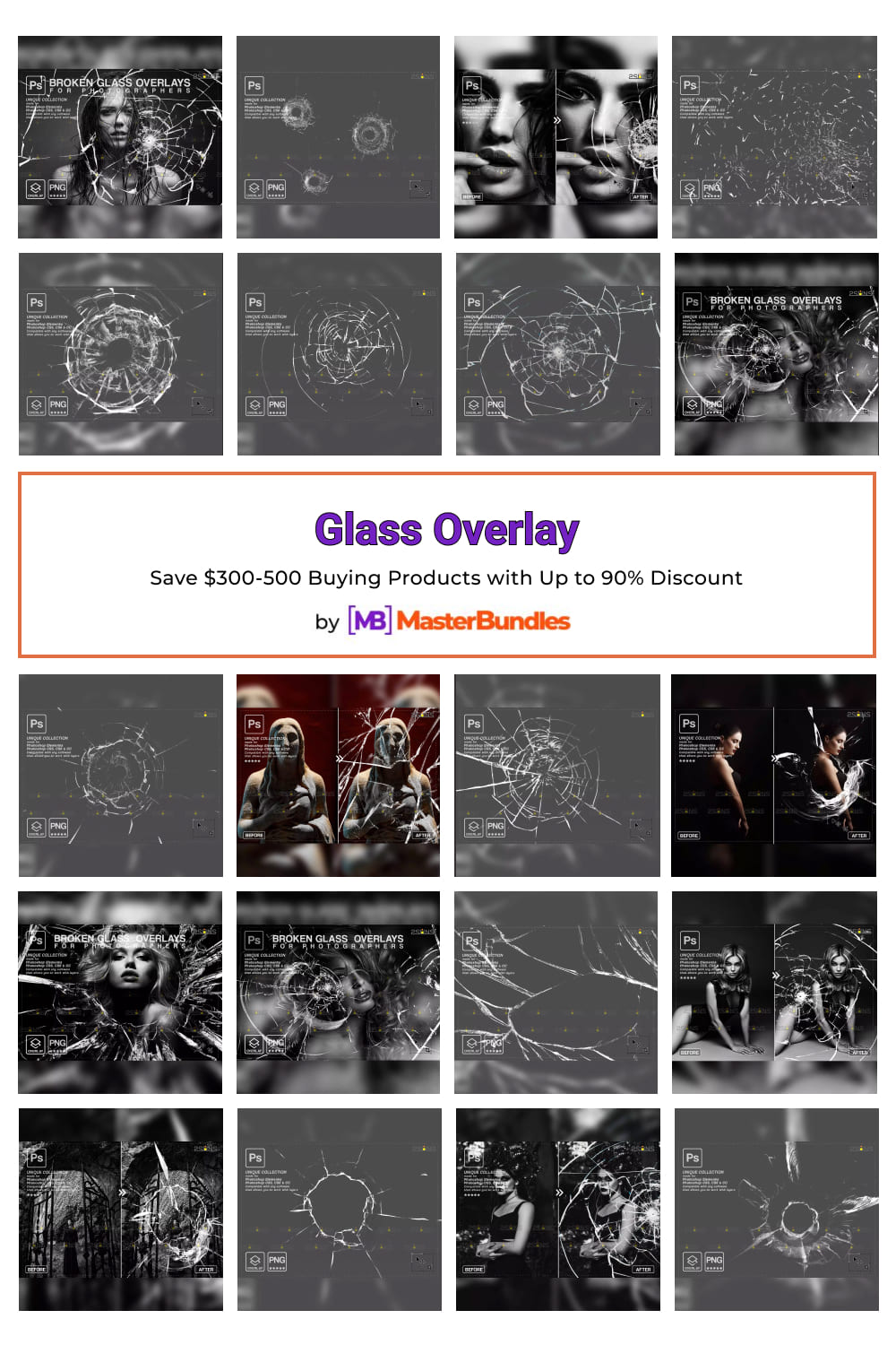 Glass Overlay Pinterest image.