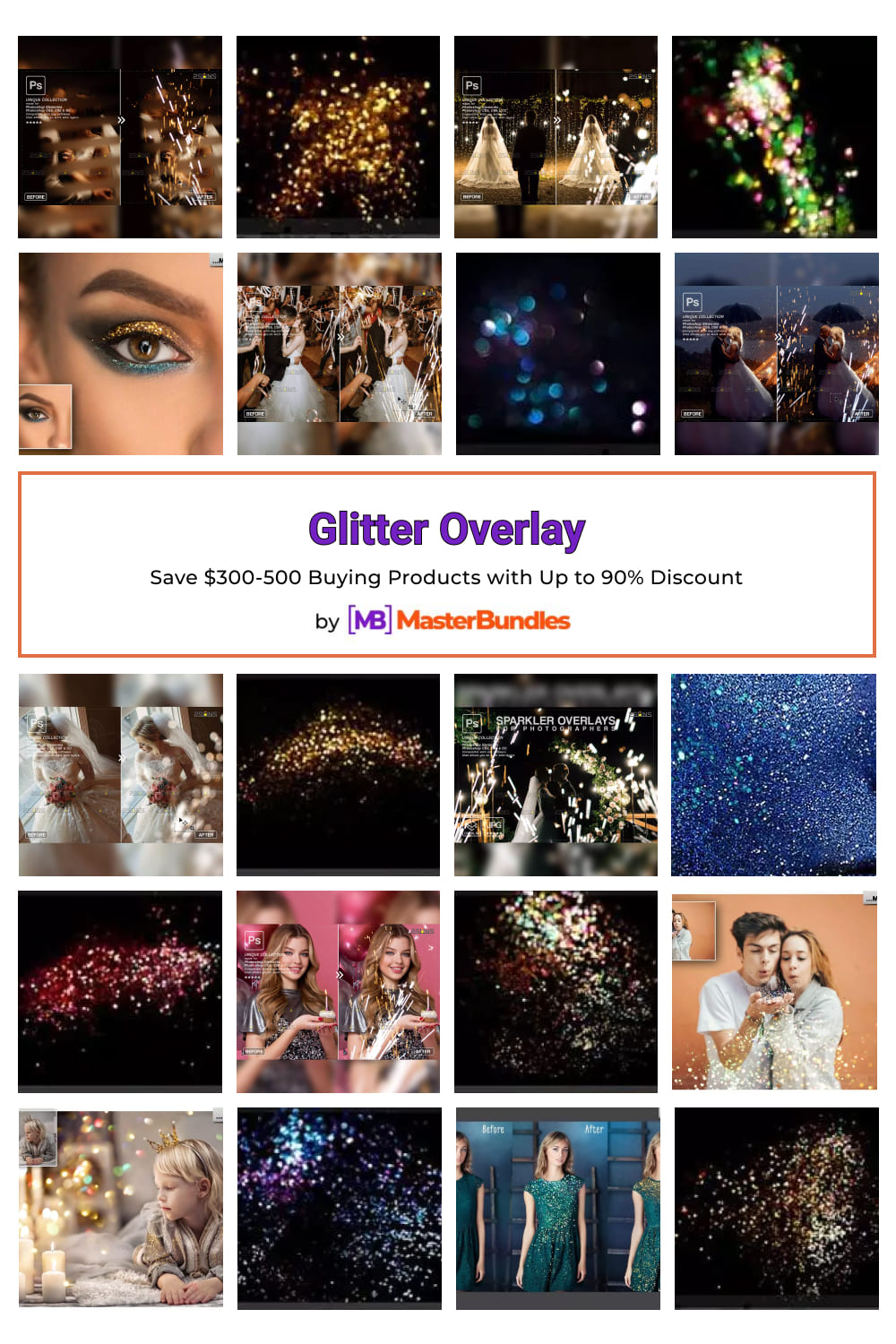 Glitter Overlay Pinterest image.