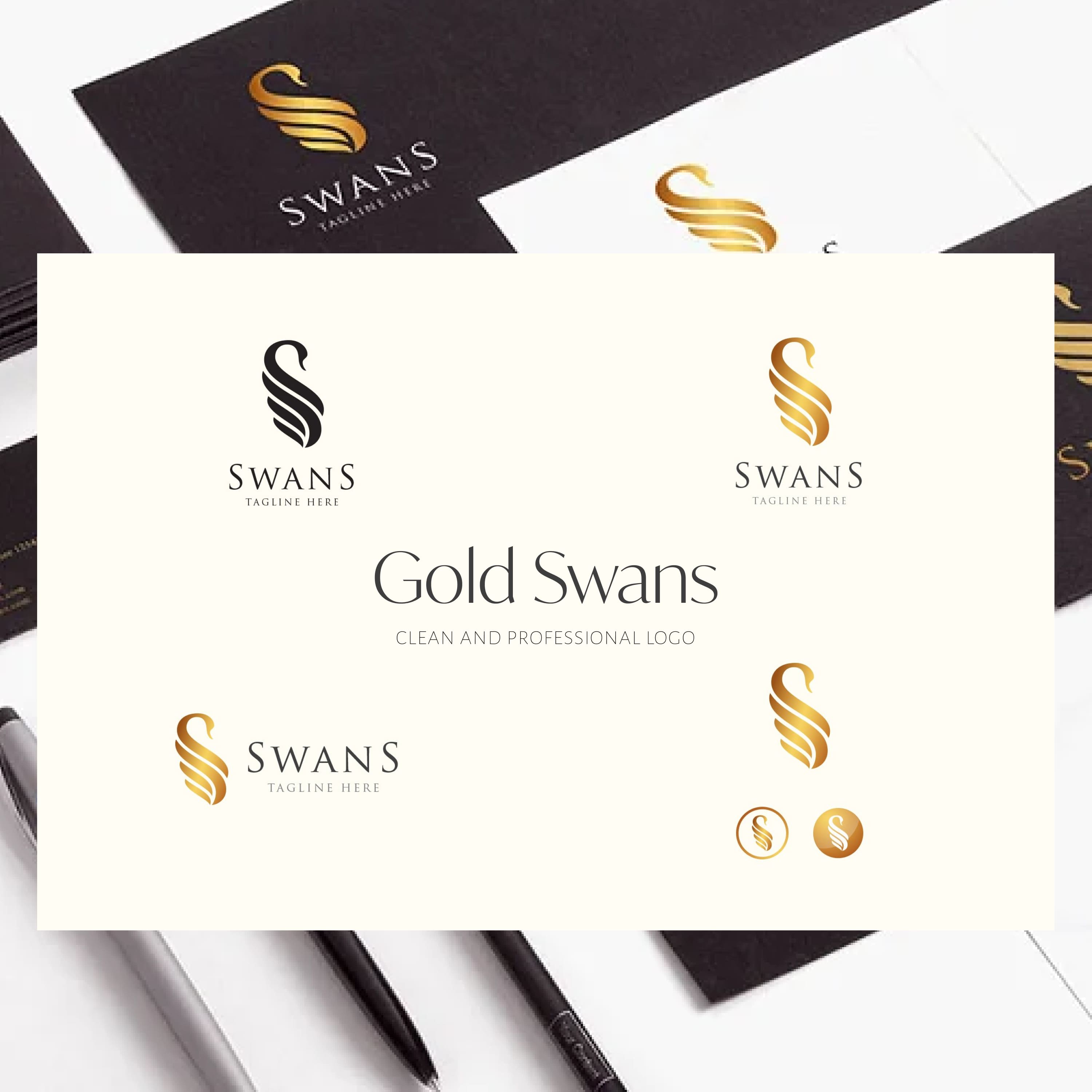 Gold Swans.
