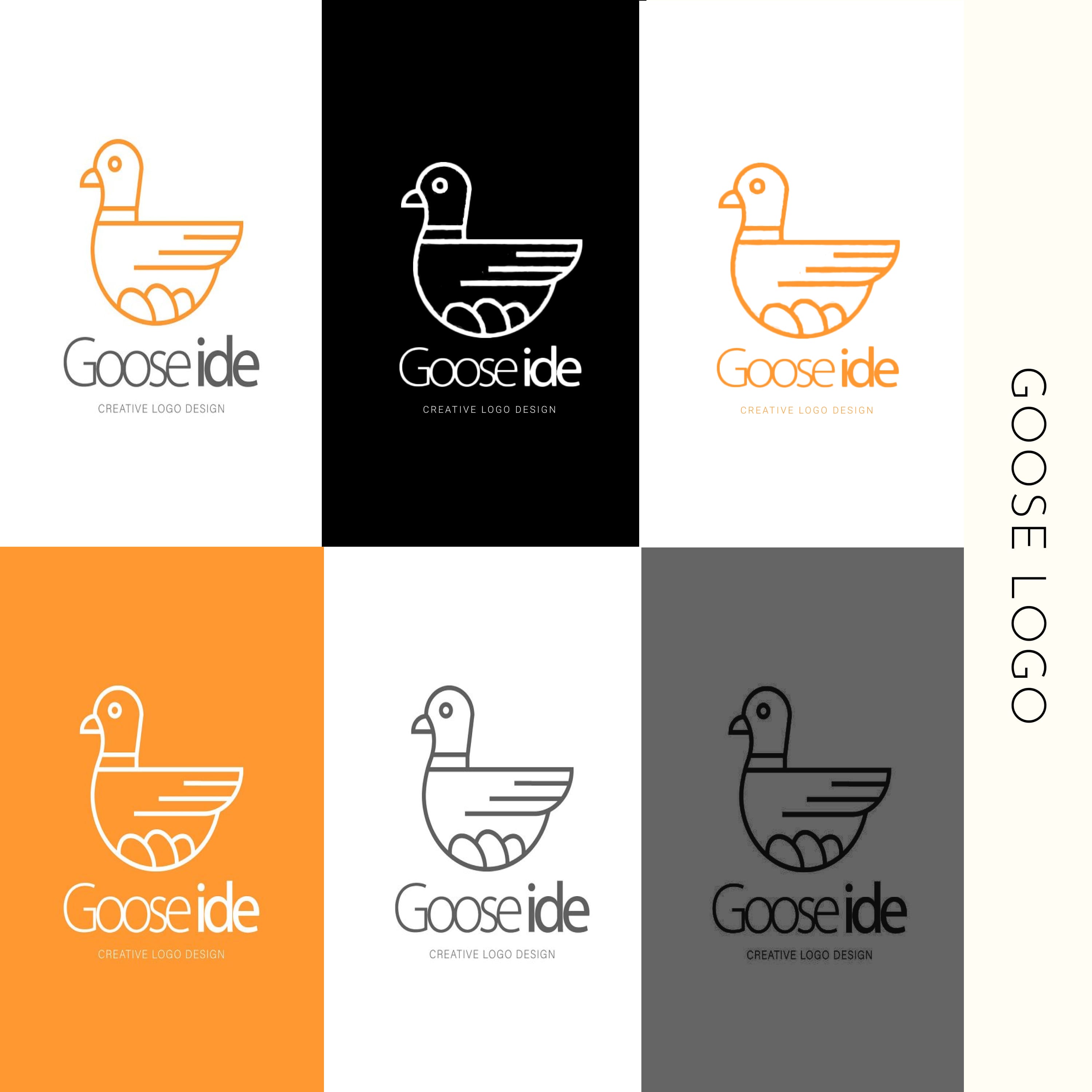 Goose logo cover.