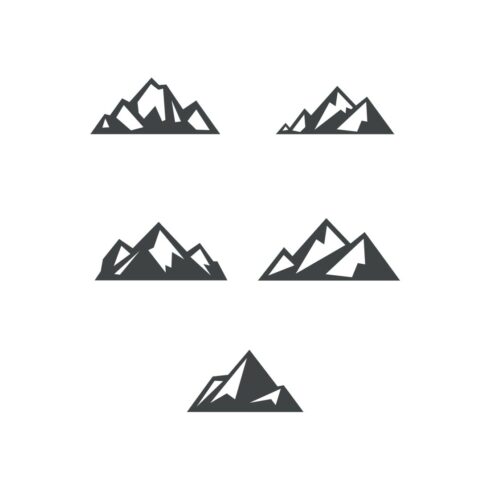 Mountain Logo Set Cover Image.