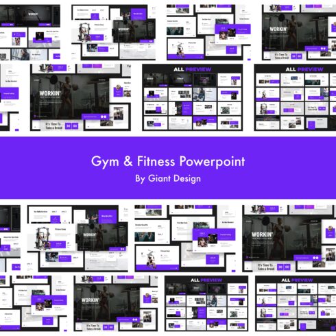 Gym & Fitness Powerpoint.