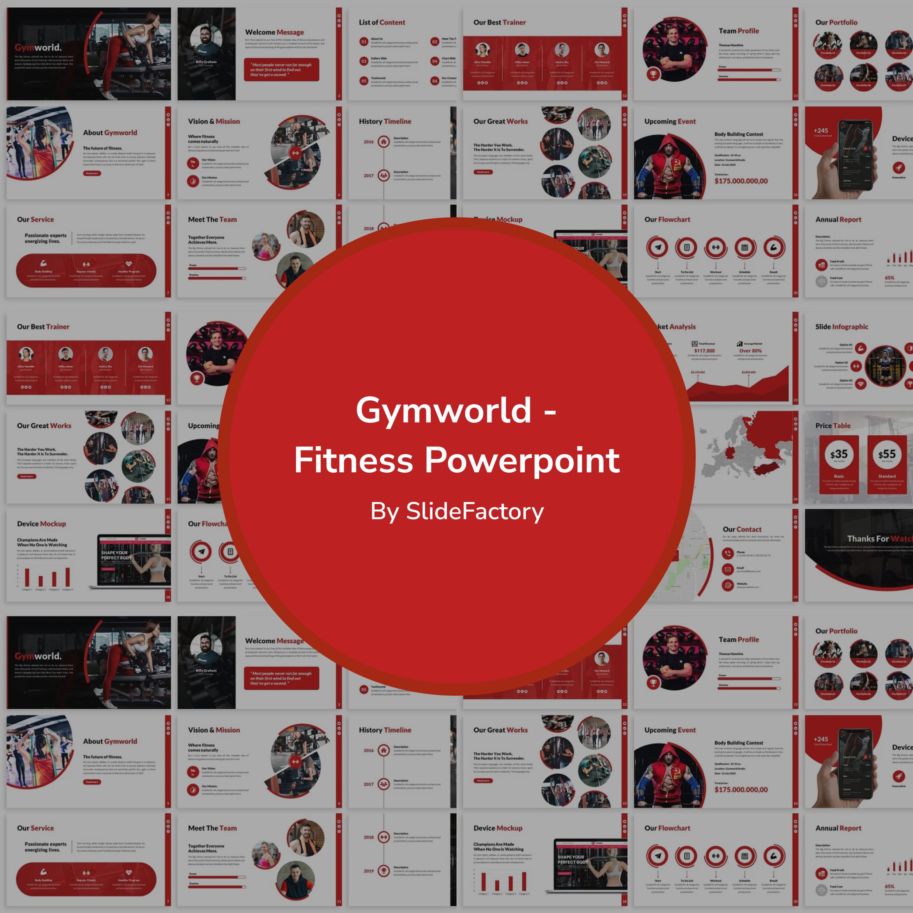 Gymworld - Fitness Powerpoint.