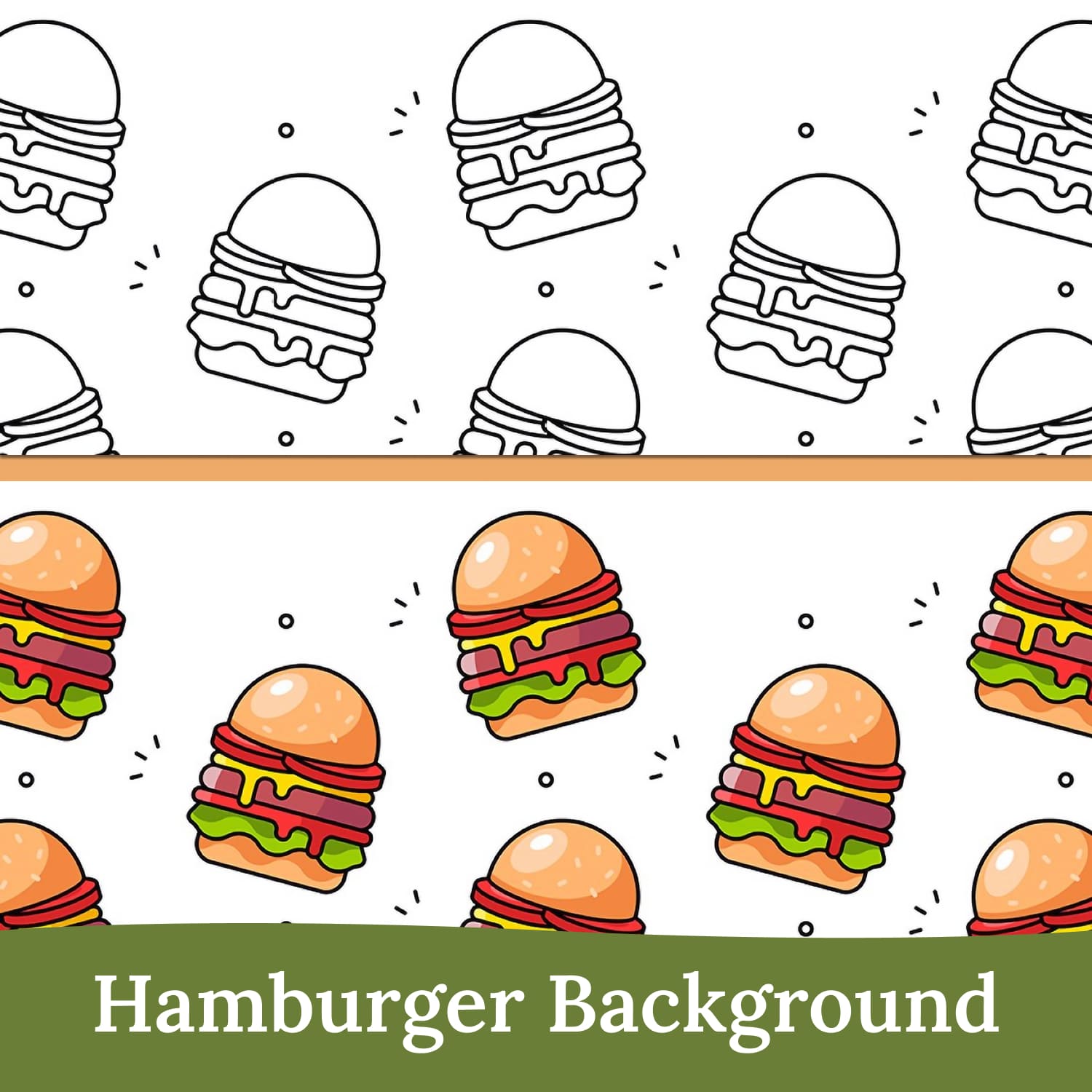 Hamburger background - main image preview.