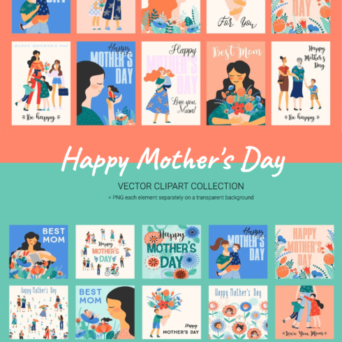 Happy Mother's Day collection.