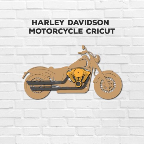 Harley davidson motorcycle cricut - main image preview.