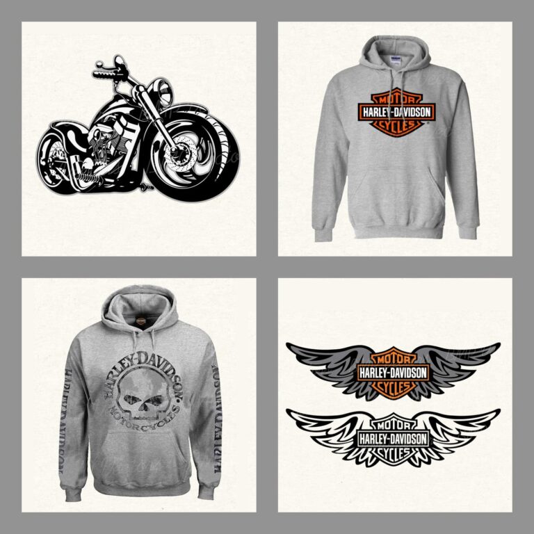 Harley Davidson SVG, Motorcycle Vehicle Clipart – MasterBundles