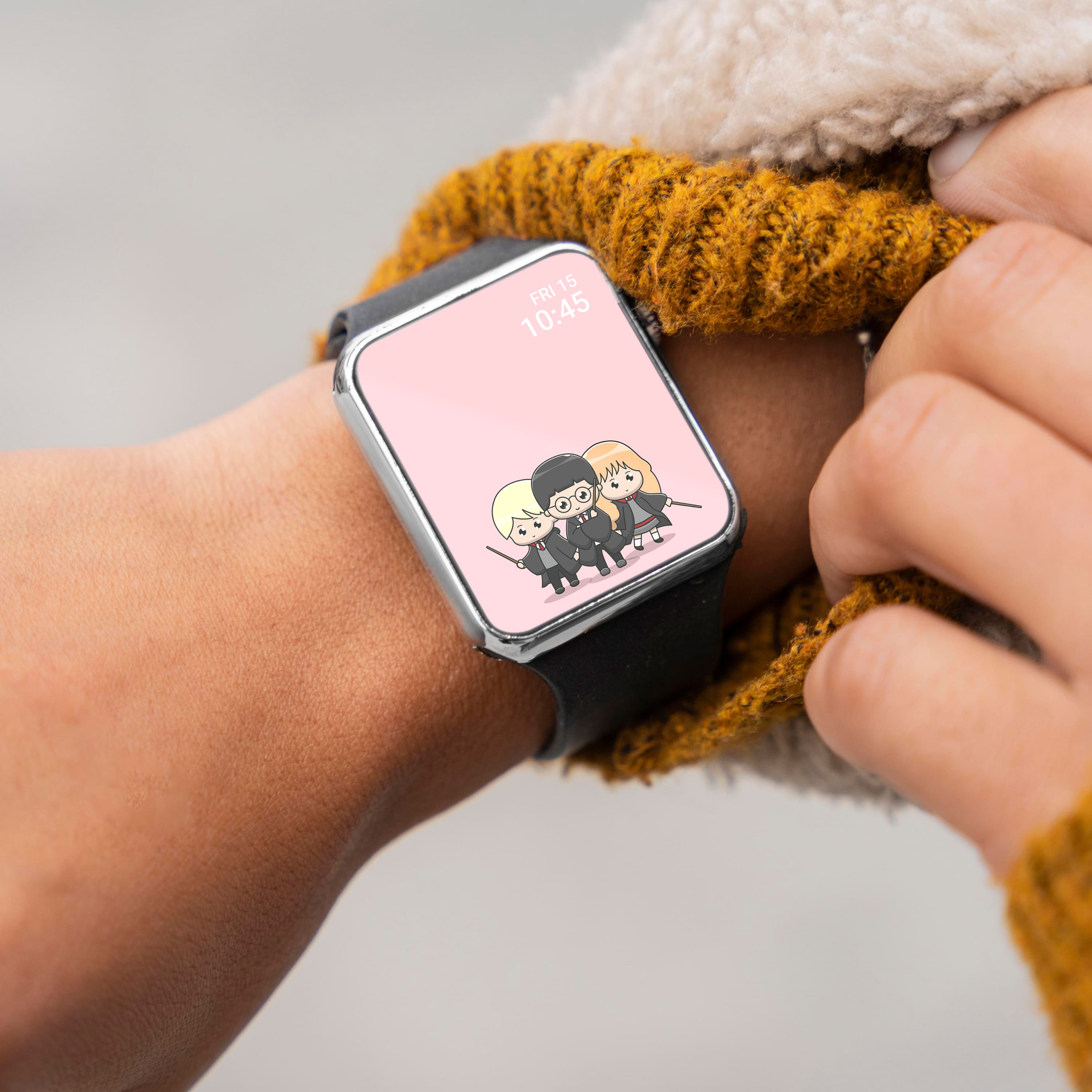 Classic pink harry potter apple watch faces.