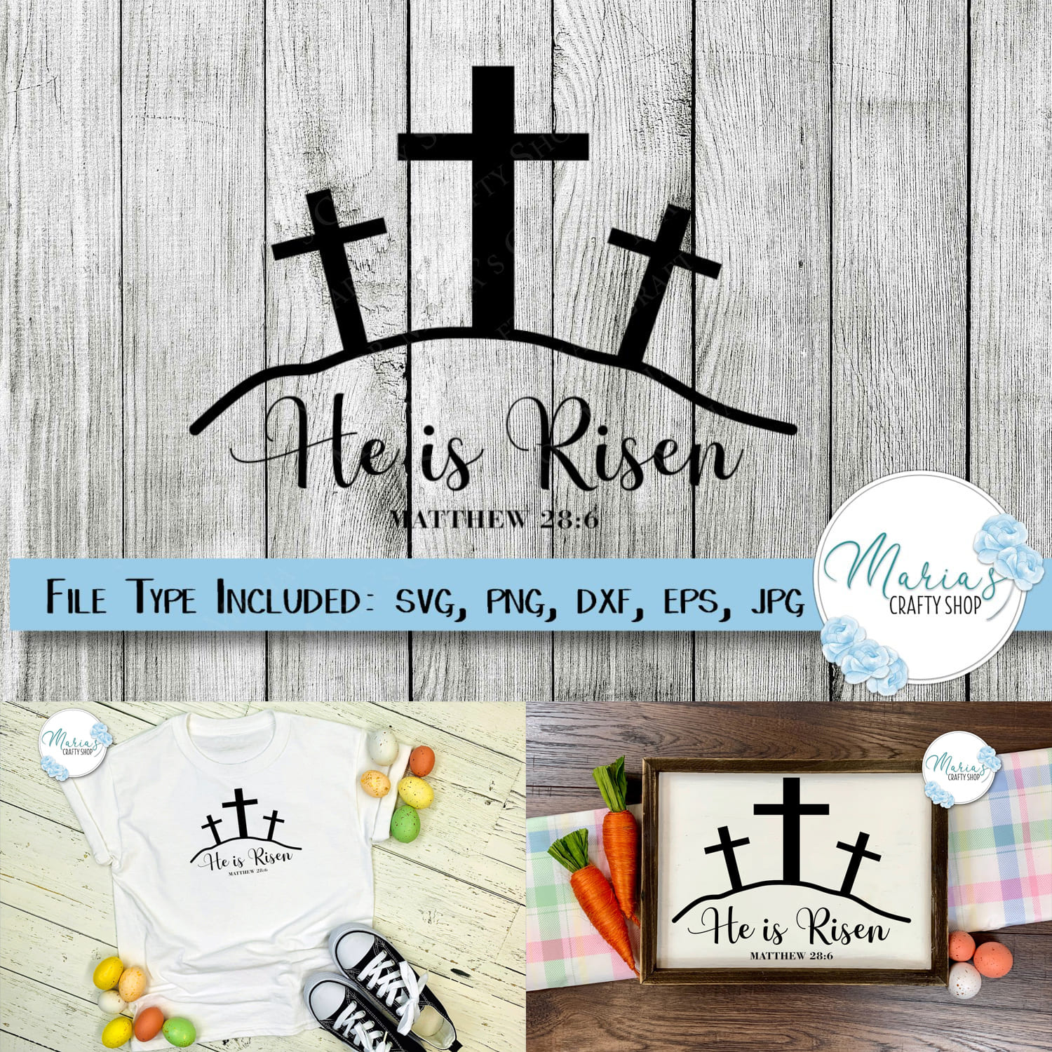 He is risen svg - main image preview.