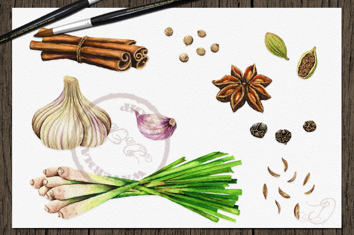 Herbals for tasty dishes.