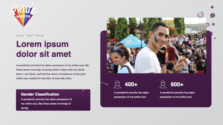 LGBTQ History Month Presentation Template – MasterBundles