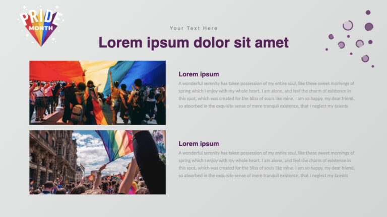 LGBTQ History Month Presentation Template – MasterBundles