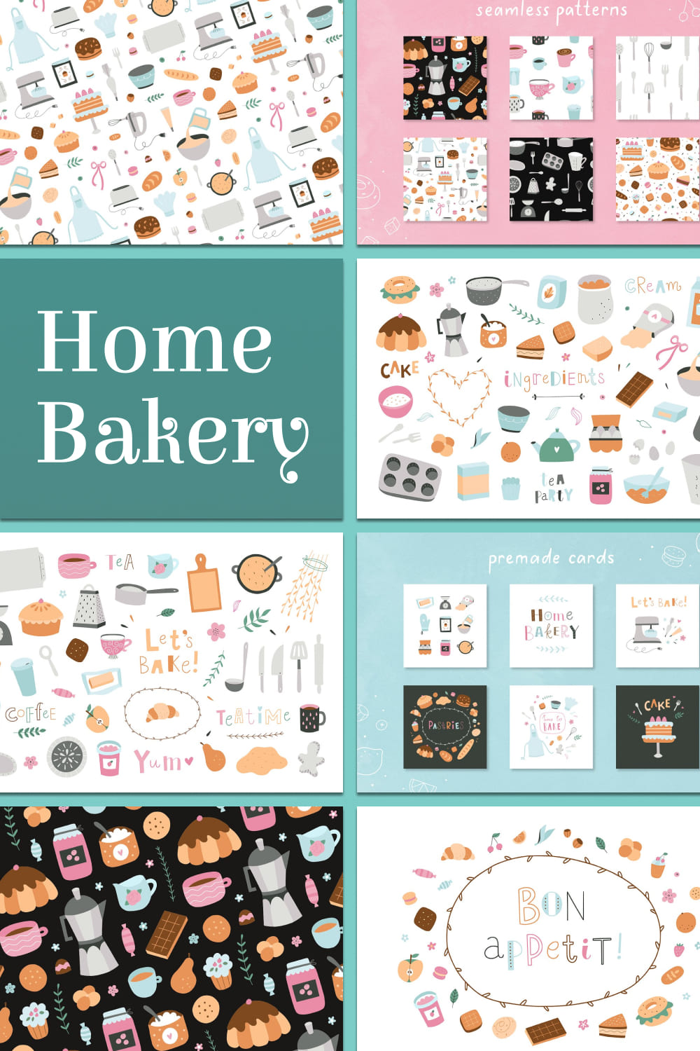 Home bakery - pinterest image preview.