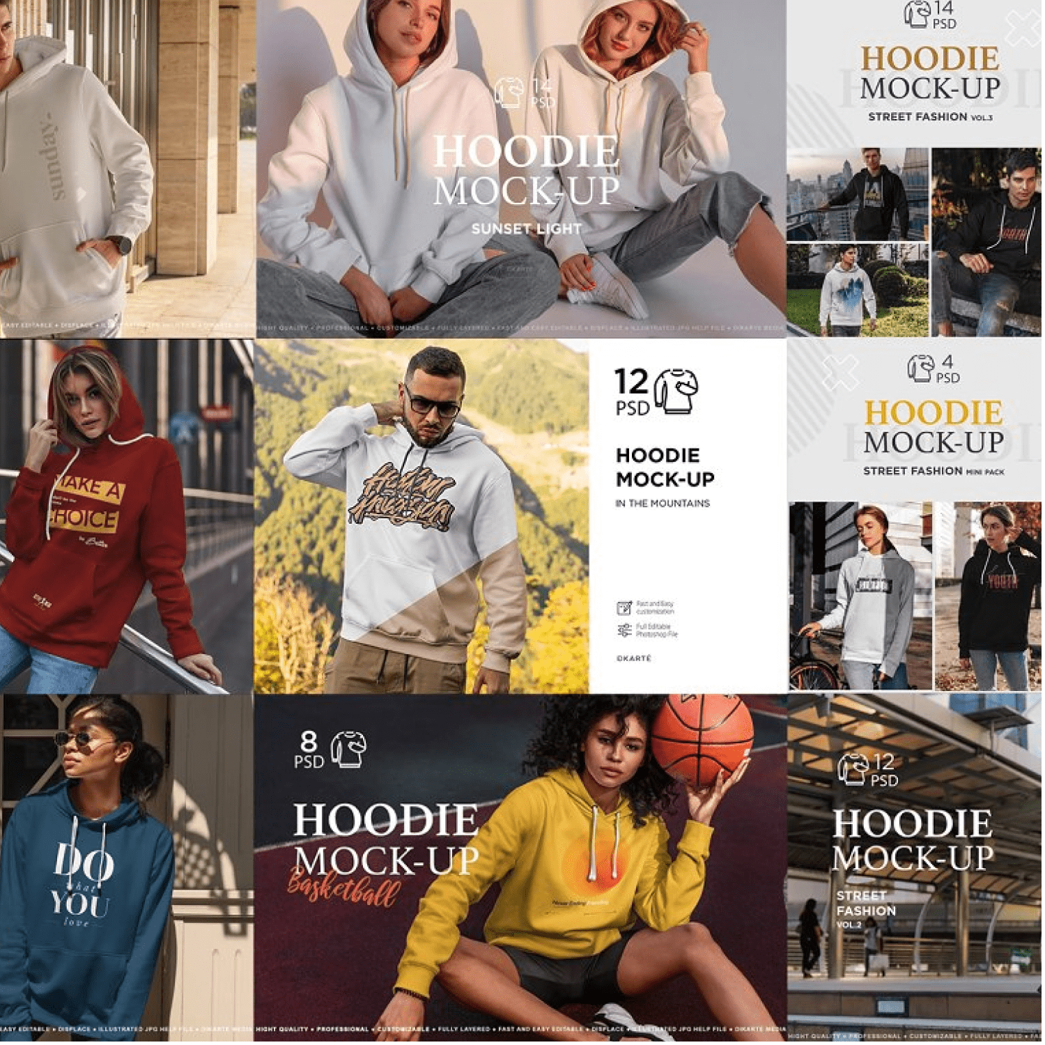 Hoodie Premium Bundle created by Dikarte Media.