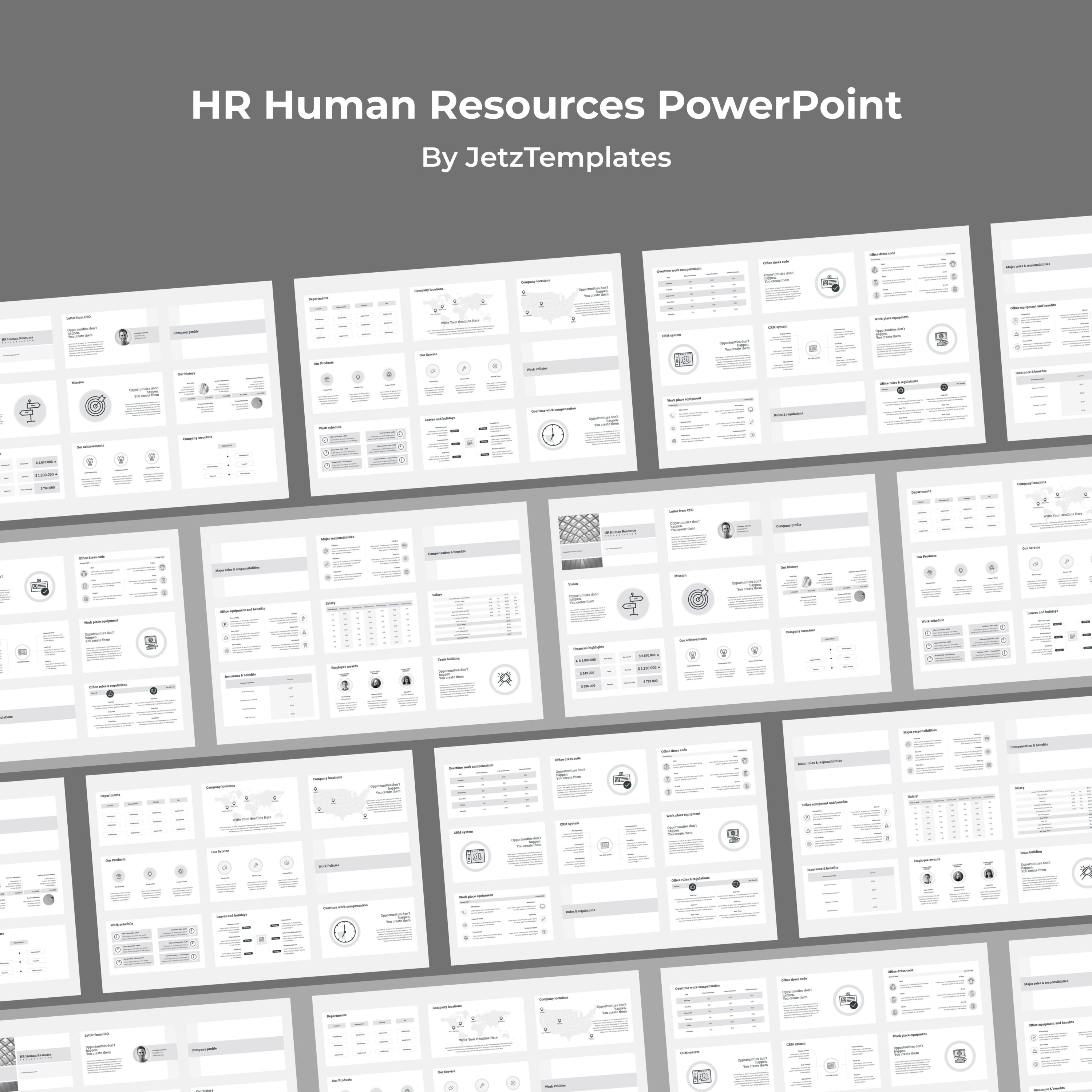 HR Human Resources PowerPoint.