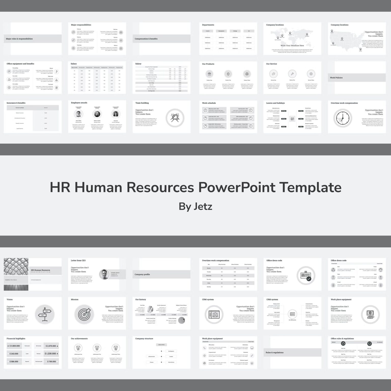 Hr Human Resources Powerpoint Template Masterbundles 7247