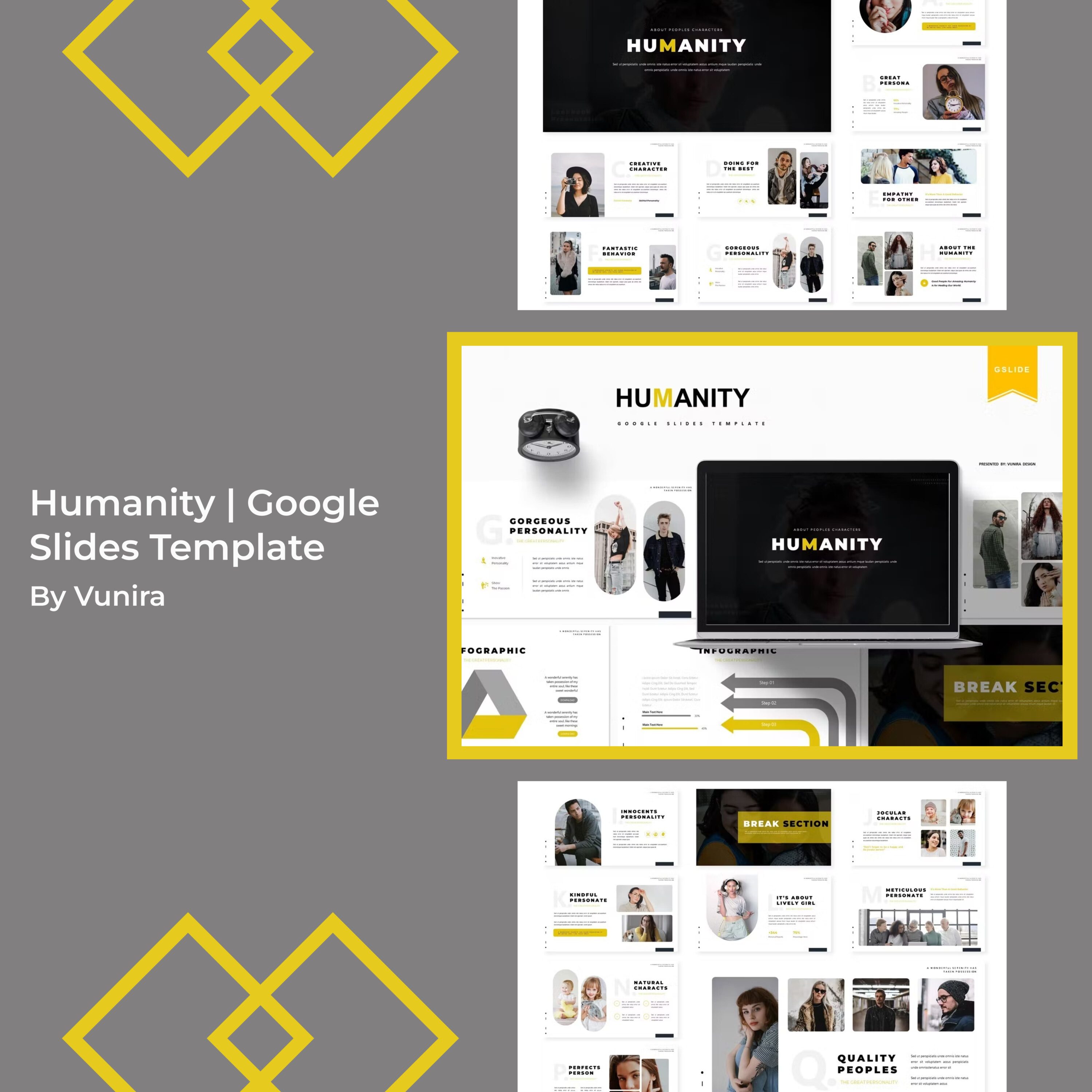 Humanity | Google Slides Template.