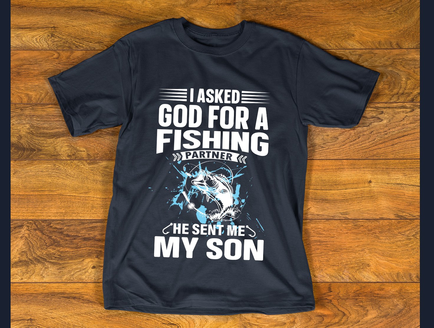 White fishing phrase for a real fishing lovers.