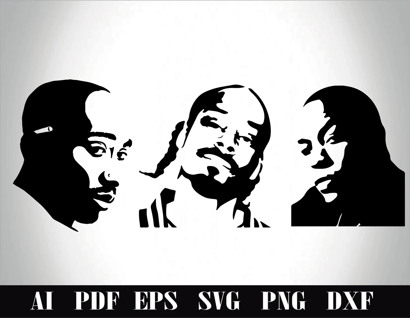 Three popular rap artists.
