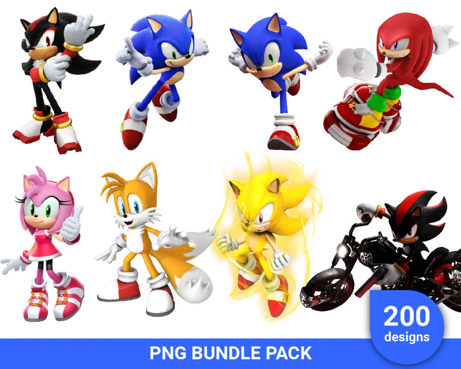 Sonic The Hedgehog PNG – MasterBundles