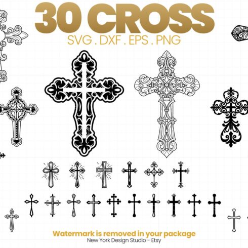 Cross SVG, Crosses Clipart, Christian Svg Files | Master Bundles