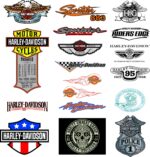 Harley Davidson Logos SVG | MasterBundles