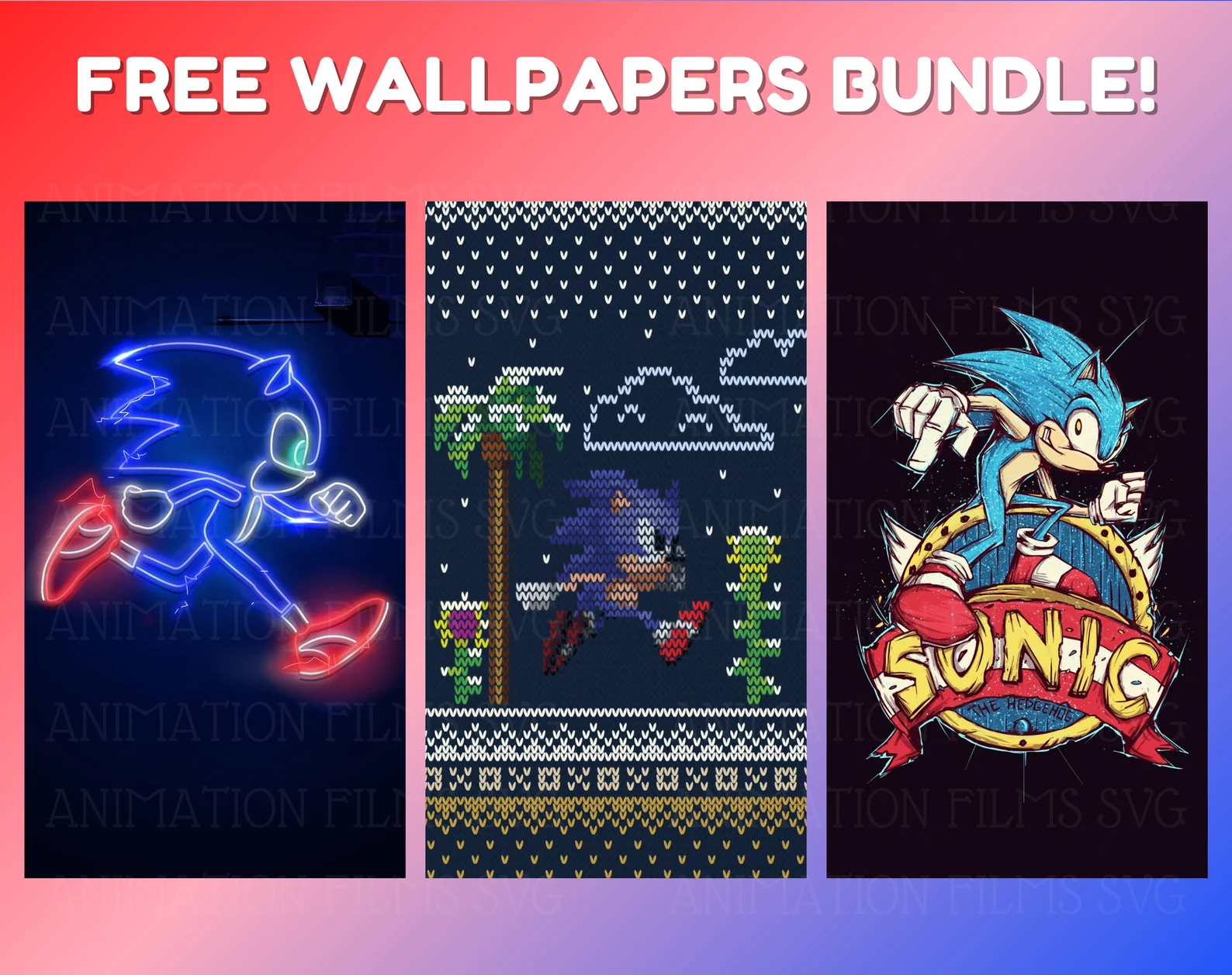 Nein free wallpapers bundle with Sonic.