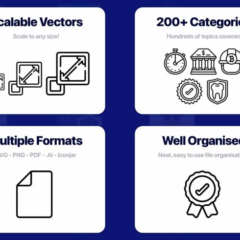 JuicyIcons Line Bundle: 13,000 Icons | Master Bundles