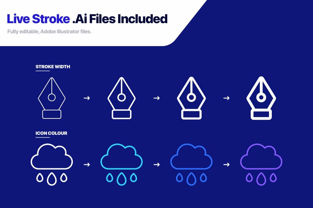 JuicyIcons Line Bundle: 13,000 Icons – MasterBundles