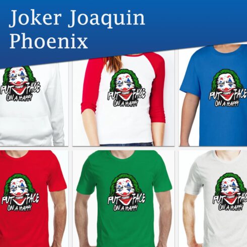 Joker Joaquin Phoenix svg.