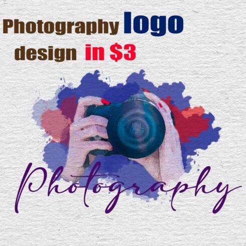 Watercolor Logo Design in $3 cover image.