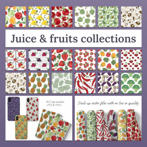 Juice fruits collections - main image preview.