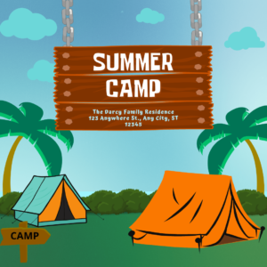 10 Editable Instagram Summer Camp Templates - MasterBundles