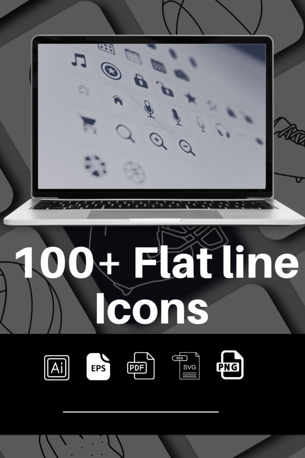 line outline icons