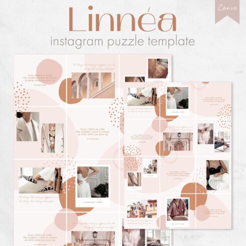 Linnéa Instagram puzzle | CANVA.