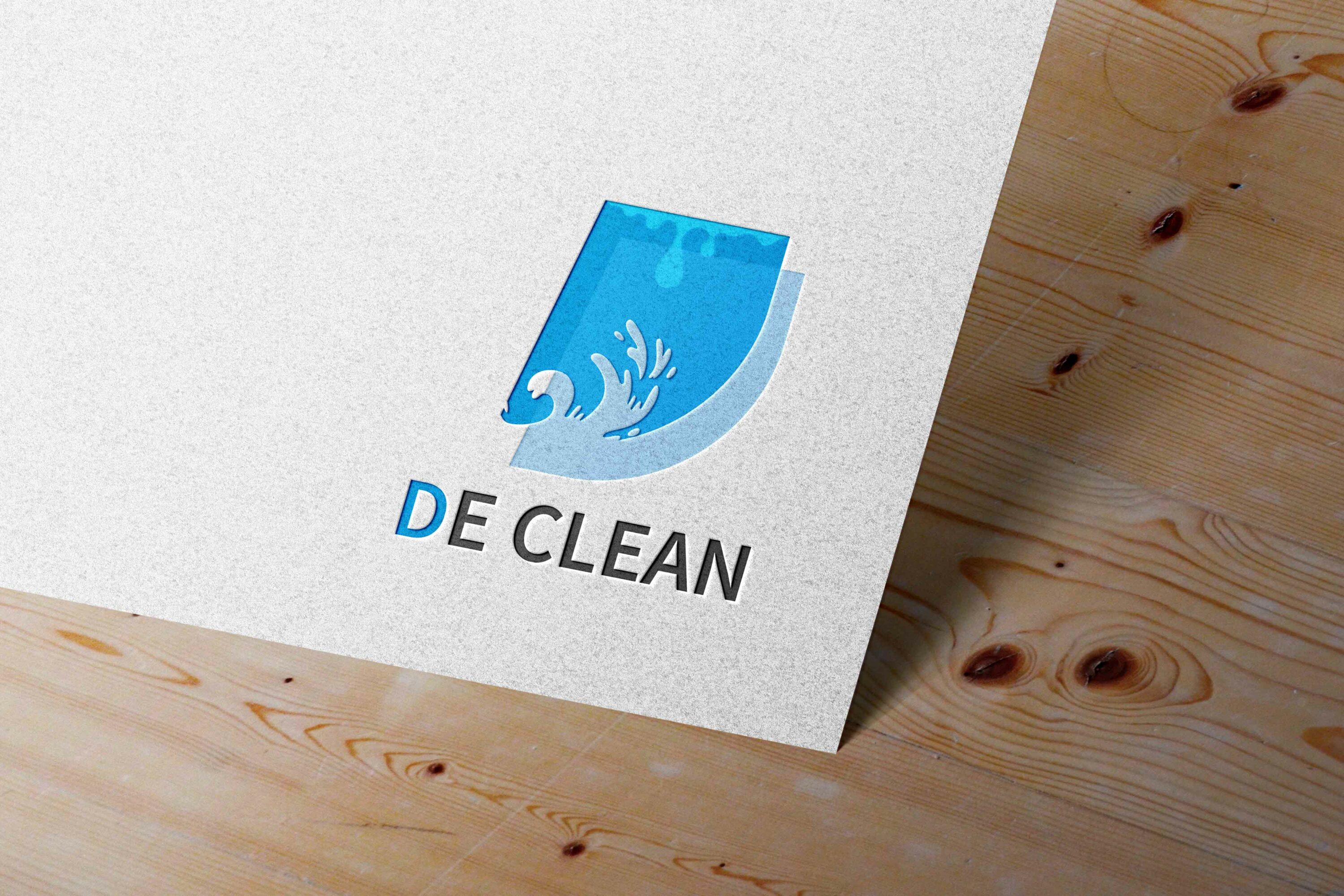 DE CLEAN logo - D Letter facebook.