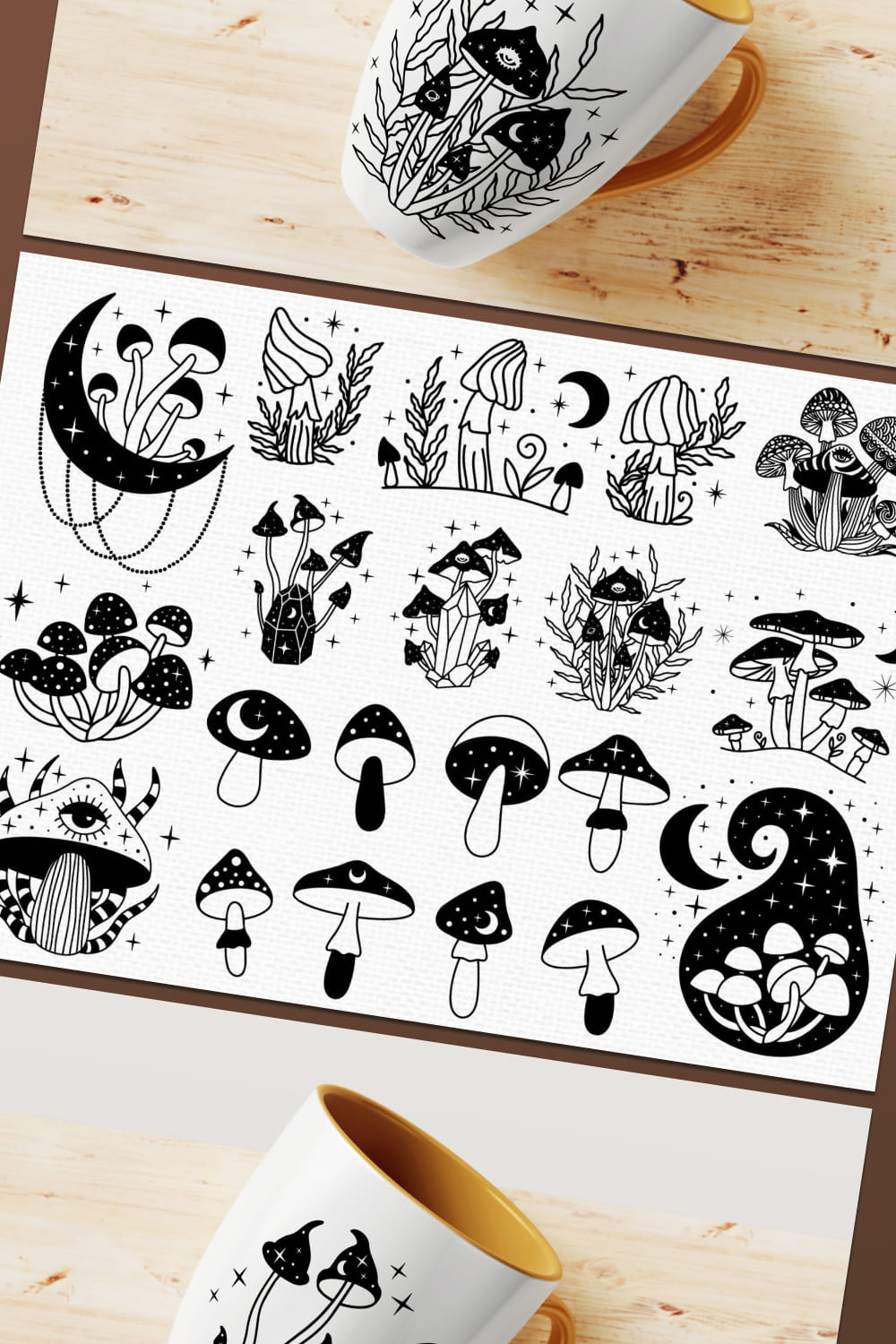 Magic mushroom svg bundle | trippy Mushroom svg bundles.