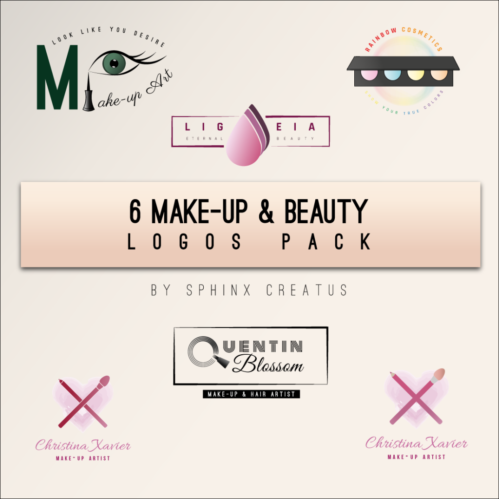 27 Best Beauty Logo Designs 2022 MasterBundles   Make Upbeauty 1 1024x1024 