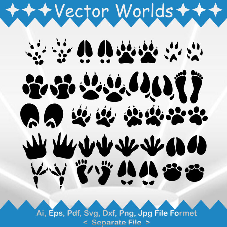 Animal paw svg, paws svg, Animal svg, paw, Animal foot, SVG, ai, pdf ...