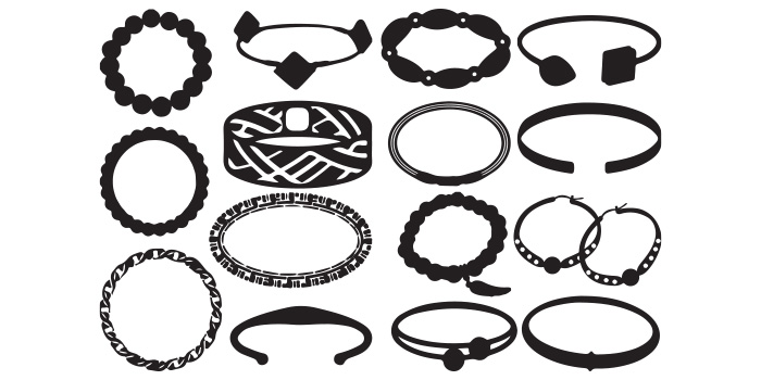 Bracelet SVG, Jewelry SVG, AI, PDF, EPS, DXF,PNG facebook image.