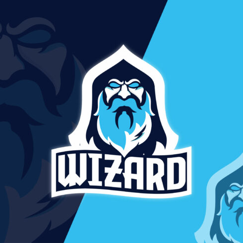 Old Man Wizard Mascot Logo Design cover image.