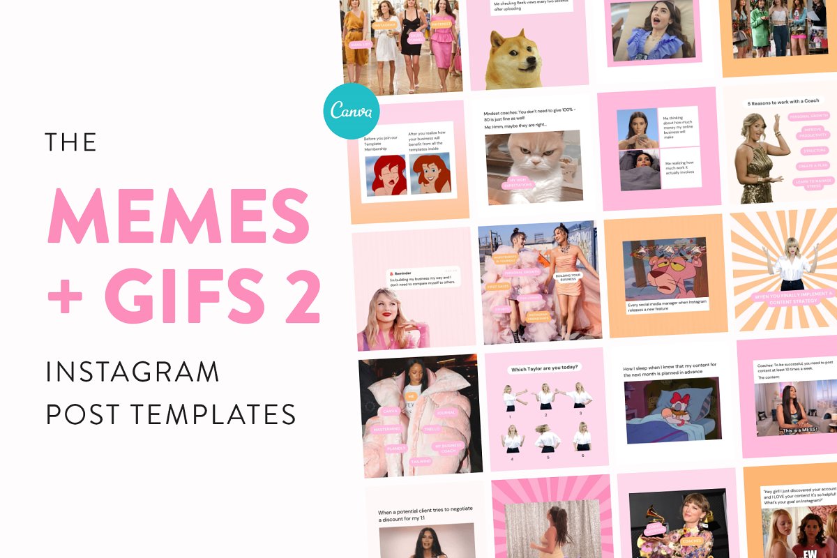 Cover image of Instagram Memes + Gifs Pack 2.0.