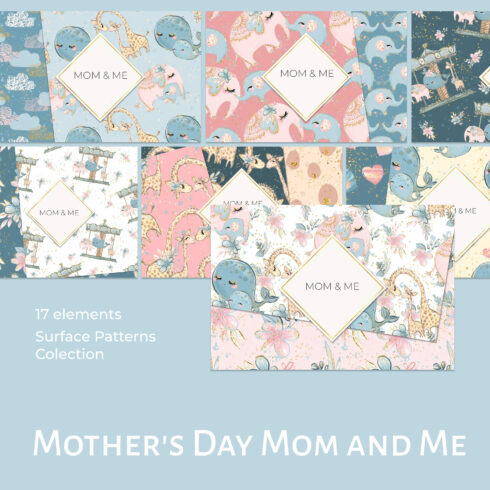 Mother's Day Mom and Me Patterns.