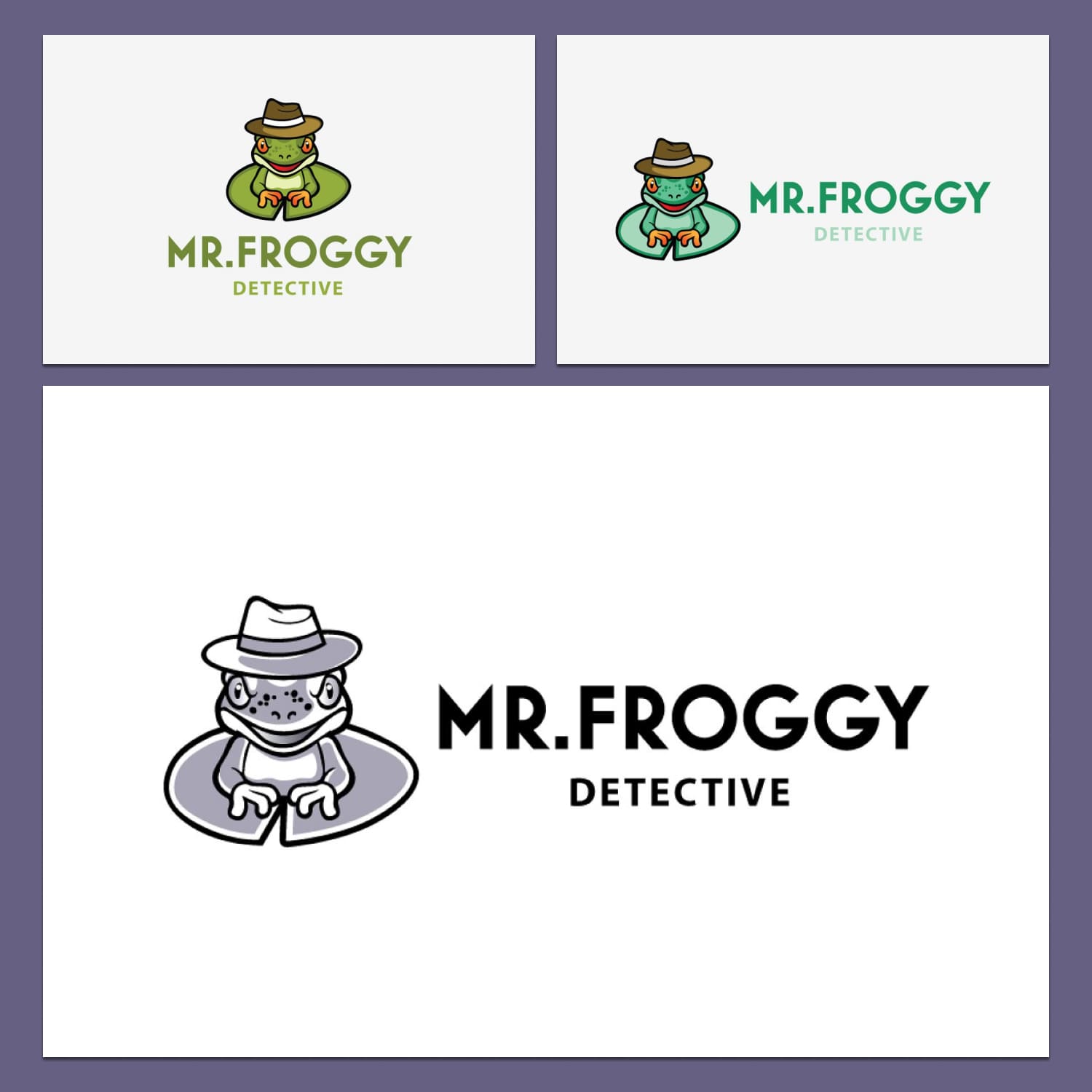 Mr. Frog Logo created by MotionMount.