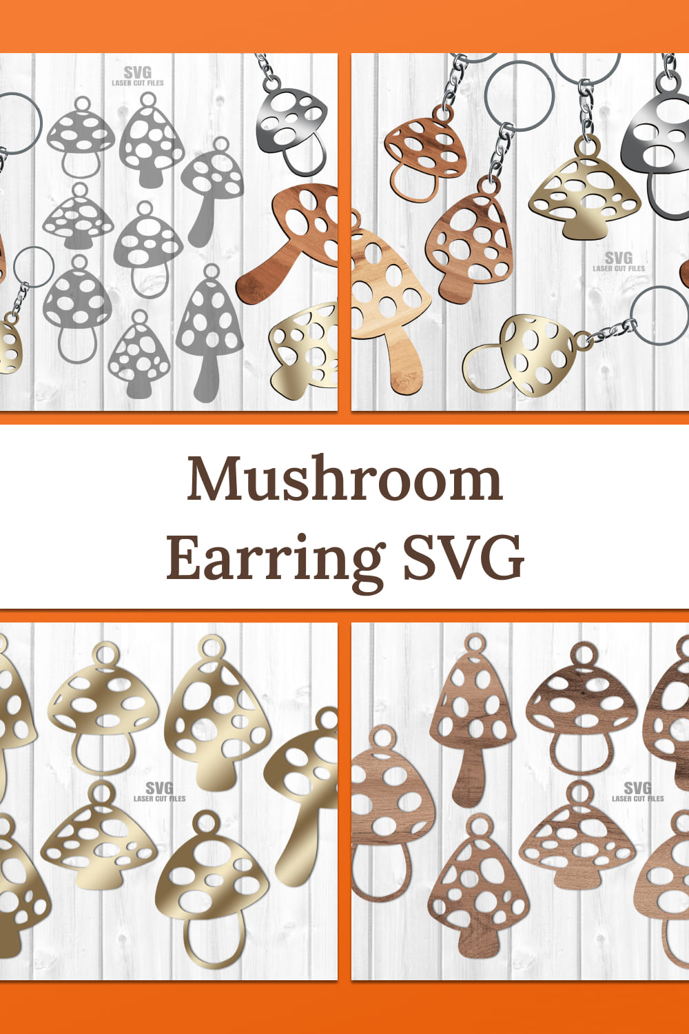 mushroom earring svg 04